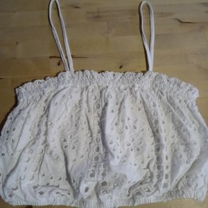 ❤️ EXPRESS CROPPED BUBBLE CAMI ~NWT~